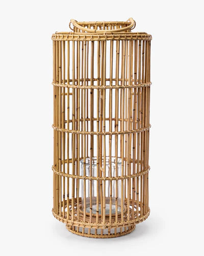 Handwoven Rattan Lantern