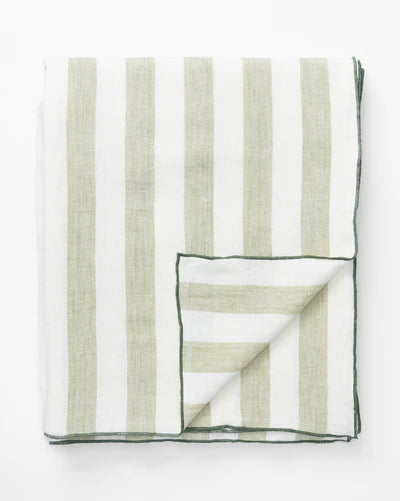 Melrose Striped Tablecloth