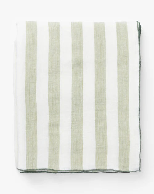 Melrose Striped Tablecloth