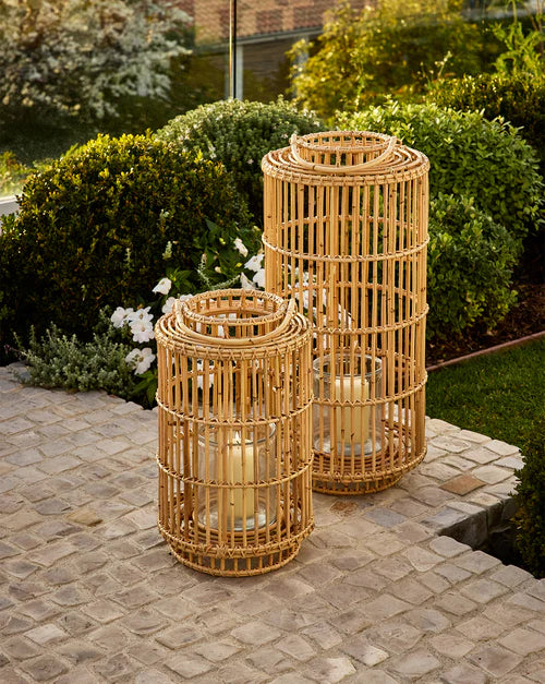 Handwoven Rattan Lantern